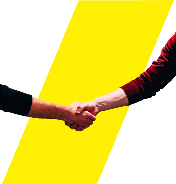 Handshake representing trusted service